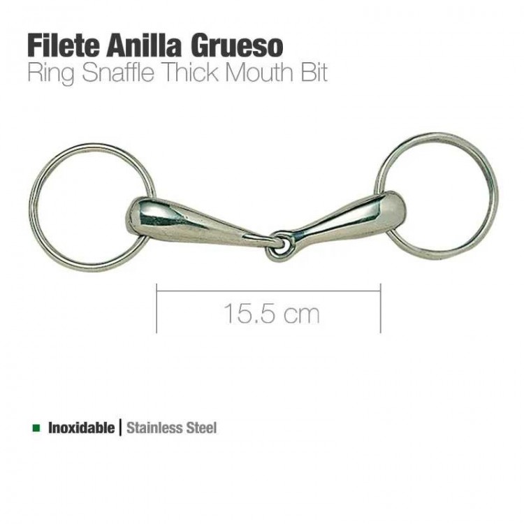 FILETE ANILLA INOX GRUESO 21923