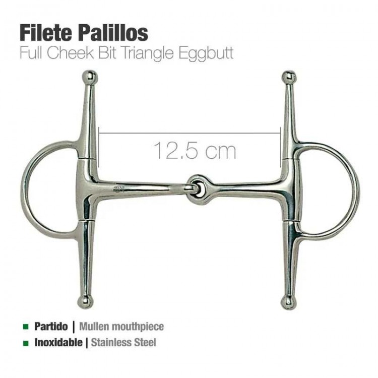 FILETE PALILLOS INOX 21538T 12.5cm