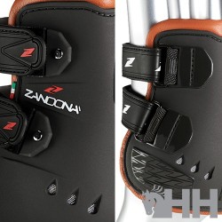 PROTECTOR ZANDONÀ CARBON AIR CLASSIC EVO ACTIVE-FIT VELCRO MENUDILLO (PAR)